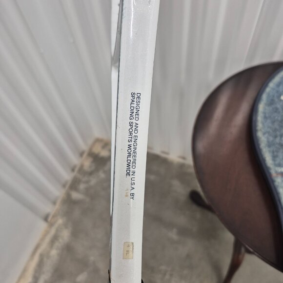 Spalding Graphite The Denim Tennis Racquet w/ Cover 4 3/8 - Picture 10 of 16